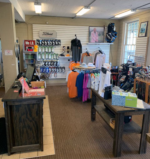 View of pro shop interior